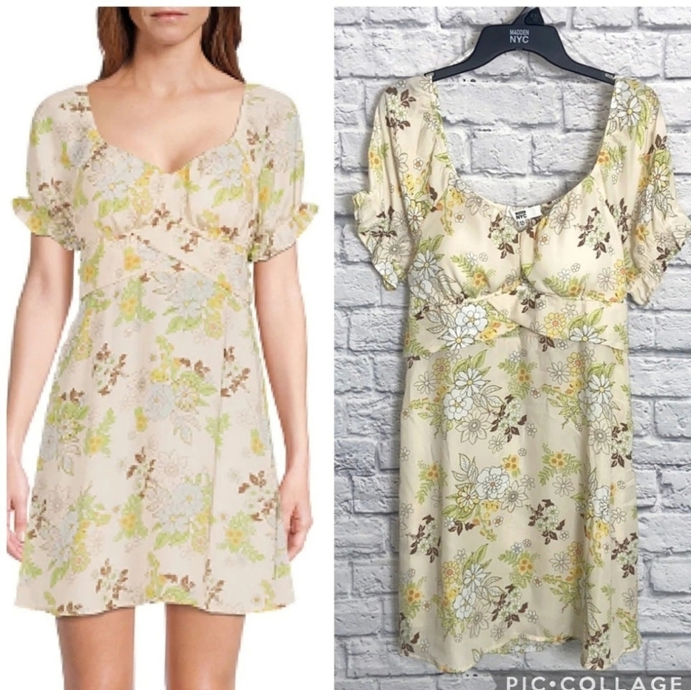 Madden NYC babydoll Dress NWT